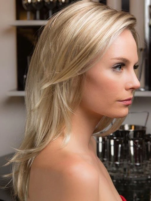 Glamour Mono | Synthetic Lace Front Wig (Mono Part) -Switch Shine Store 0001 EW Glamour Mono Light Honey Rooted 5 of 6