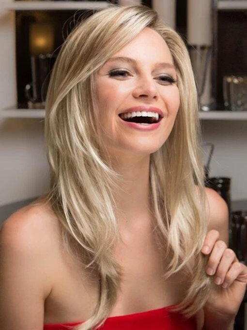 Glamour Mono | Synthetic Lace Front Wig (Mono Part) -Switch Shine Store 0005 EW Glamour Mono Light Honey Rooted 1 of 6