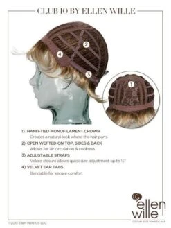 Club 10 Wig By Ellen Wille | Mono Crown -Switch Shine Store Club10 2