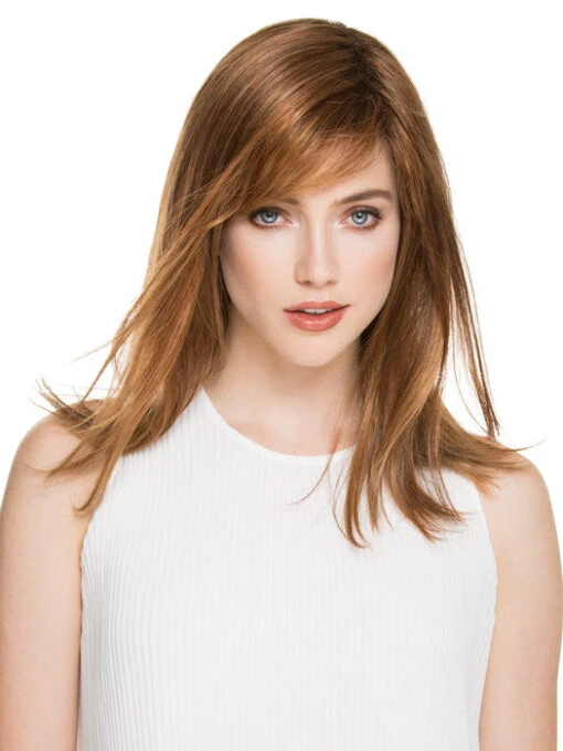 Carrie Wig By Ellen Wille | Mono Crown -Switch Shine Store EWCARRIE 08 lg Safran Red Rooted