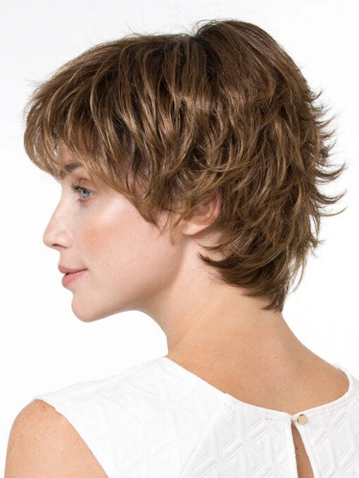 Club 10 Wig By Ellen Wille | Mono Crown -Switch Shine Store EWCLUB10 06 lg Chocolate Rooted