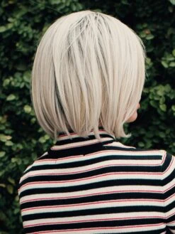 Adore | Human Hair/Synthetic Blend Lace Front Wig -Switch Shine Store EW Adore SilverBlondeRooted 6