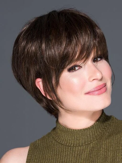 Beam | Synthetic Wig (Mono Crown) -Switch Shine Store EW Beam ChocolateRooted 2