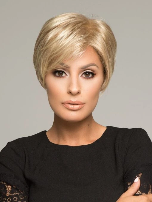 First | Synthetic Lace Front Wig (Hand-Tied) -Switch Shine Store EW Joy LightCaramelRooted 1254e701 1e49 499b 8d35 fc6b456a945f