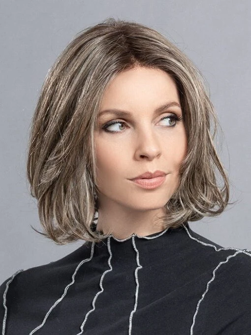 Elegance | Human Hair/Synthetic Blend Lace Front Wig (Double Mono Top) -Switch Shine Store EleganceMono 4