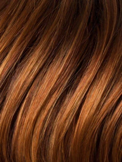 Carrie Wig By Ellen Wille | Mono Crown -Switch Shine Store Ellen Wille Color SAFRAN RED ROOTED 8504fc7b 90fa 463a 943a 672630afe2bb