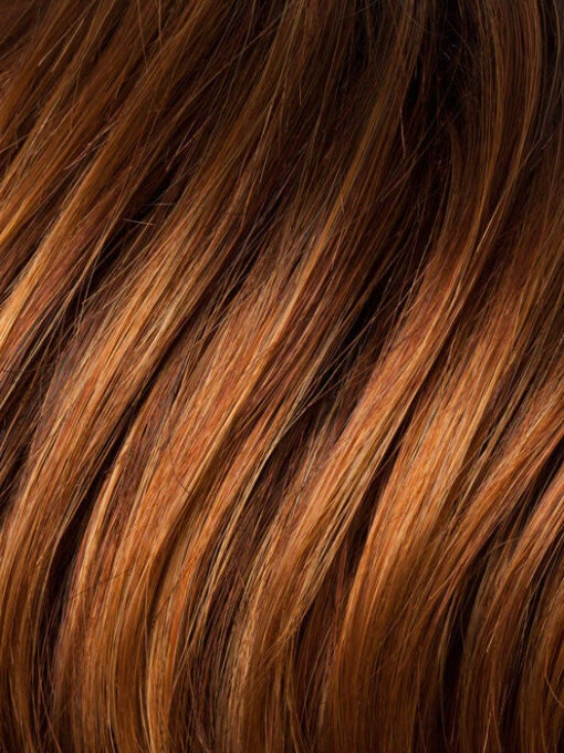 Carrie Wig By Ellen Wille | Mono Crown -Switch Shine Store Ellen Wille Color SAFRAN RED ROOTED 8504fc7b 90fa 463a 943a 672630afe2bb
