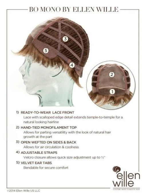 Bo Mono | Synthetic Lace Front Wig (Mono Top) -Switch Shine Store ewbomono 17 lg