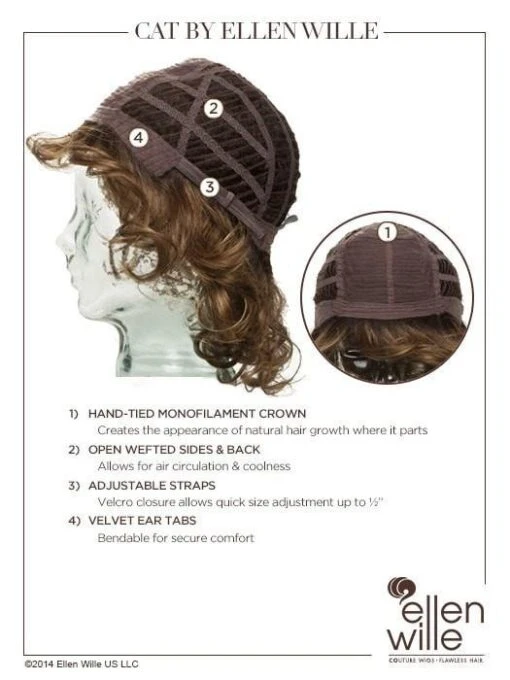 Cat | Synthetic Lace Front Wig (Mono Crown) -Switch Shine Store ewcat 32 lg