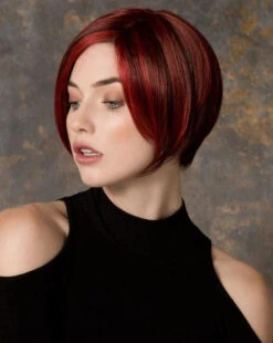 Talia Wig By Ellen Wille | Mono Part -Switch Shine Store ewtaliamono 04 lg Hot Flame Mix