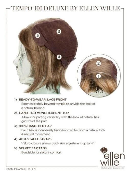 Tempo 100 Deluxe | Synthetic Lace Front Wig (Hand-Tied) -Switch Shine Store ewtempo 13 lg