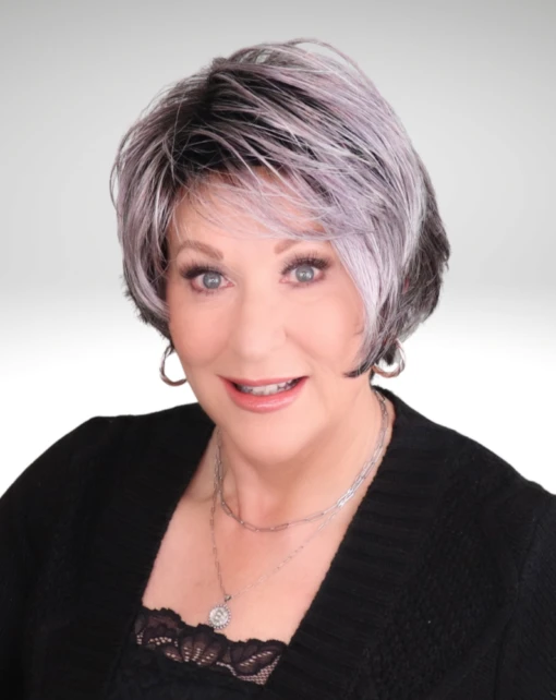 Sky Wig By Ellen Wille | Mono Crown -Switch Shine Store metallicpurplerootedskyfront