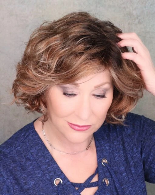 Movie Star Wig By Ellen Wille | Mono Crown -Switch Shine Store moviestarltbernsteinrootedtop