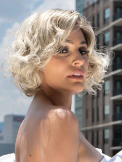 Turn | Synthetic Lace Front Wig -Switch Shine Store resized 0001 TurnEWChampagneRooted.jpg 7