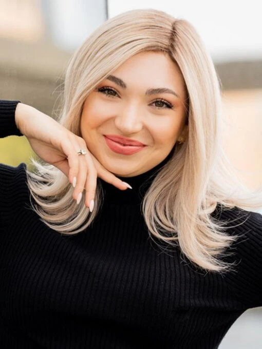 Taste | Human Hair/Synthetic Blend Lace Front Wig (Mono Part) -Switch Shine Store taste ellen wille pearl blonde rooted maha opt