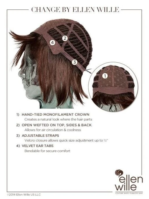 Change | Synthetic Wig (Mono Crown) -Switch Shine Store thumbnail 4