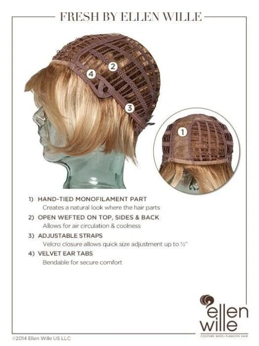 Fresh | Synthetic Wig (Mono Part) -Switch Shine Store thumbnail 5